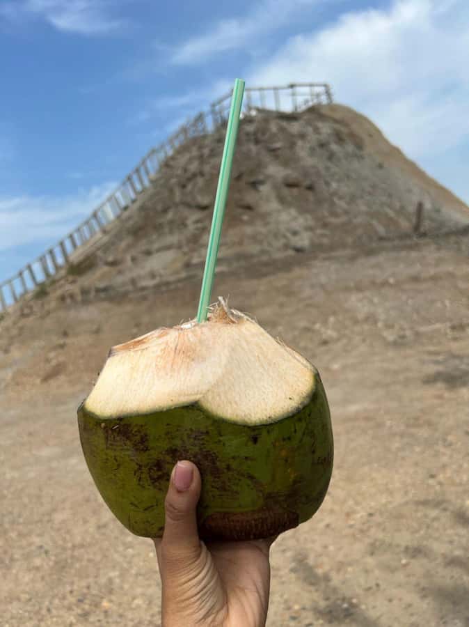 Medical mud volcano with lunch in Cartagena - A substantial Colombian lunch for $59