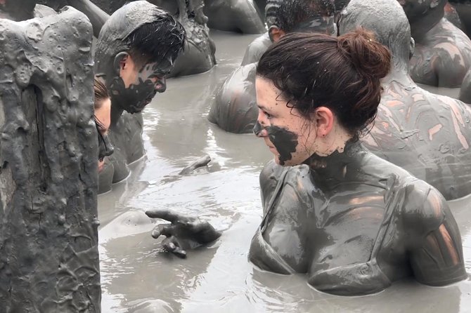 Mud Volcano Cartagena - Entering the 15-Meter Mud Volcano