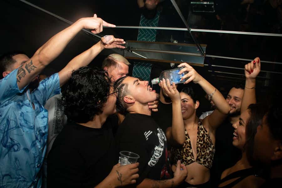 Nightlife Medellin, Rooftops, bars and Clubs - Learning about aguardiente on a rooftop
