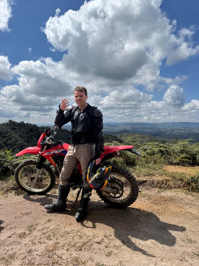 Off-road motorcycle adventure through the Medellín mountains - Stops for Food, Views, and Local Color