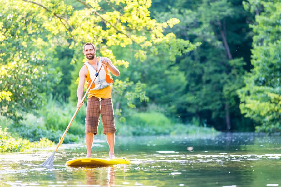 Palomino: Palomino River Paddle Board Adventure - Your first minutes on the board