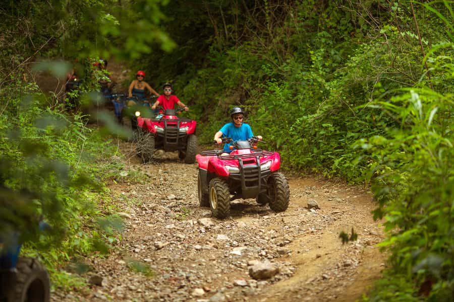 Palomino Quad Bike Tour - Pickup in Palomino and the 15-Minute Pedicab Ride