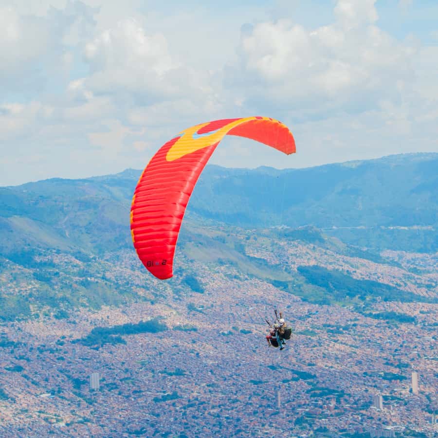 Paraglide over beautiful Medellin - Why This Medellín Flight Is More Than a Thrill Ride