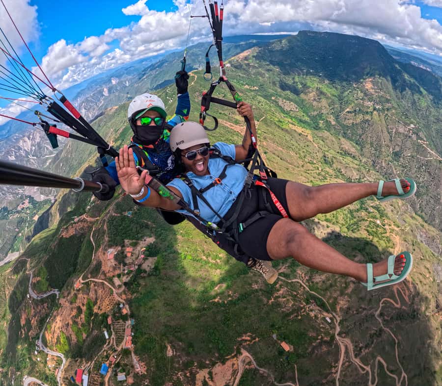 Paragliding Chicamocha Canyon, San Gil - What to bring for a comfortable day