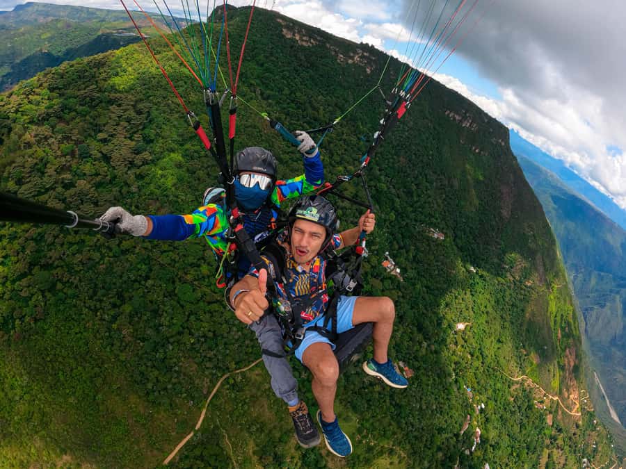Paragliding Chicamocha Canyon, San Gil - The morning trip from San Gil or Barichara