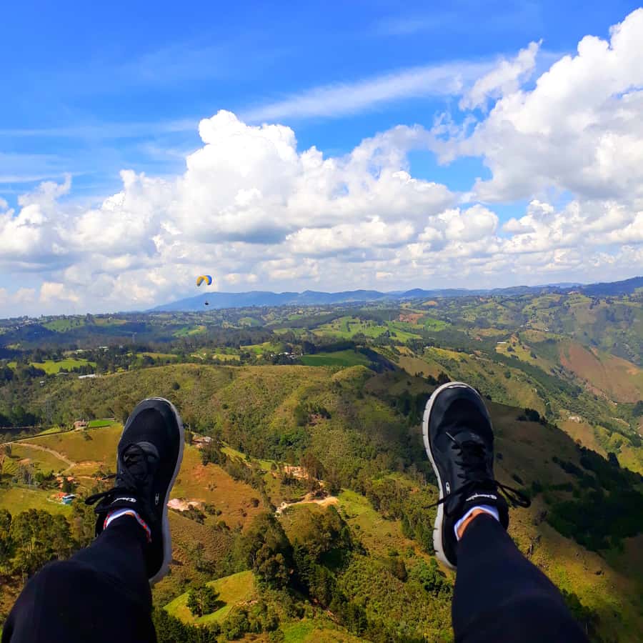 Paragliding Trip with Certified Pilots + Transportation - Preparing for a first paragliding flight