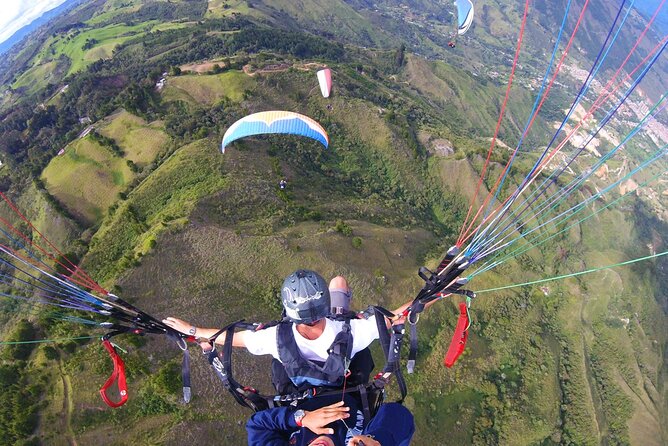 Parapente Zona De Vuelo En Medellín - The launch site near San Félix