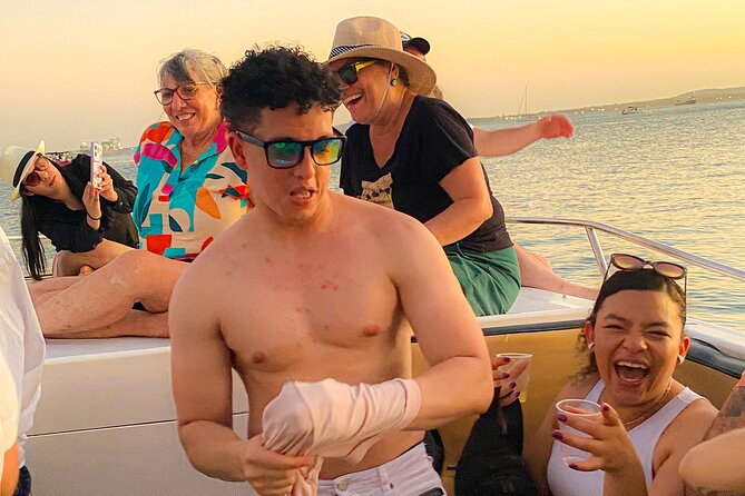 Party Boat in Cartagena Bay with NightClub Ticket - Meeting Miss Tatiana at Pegasus Pier