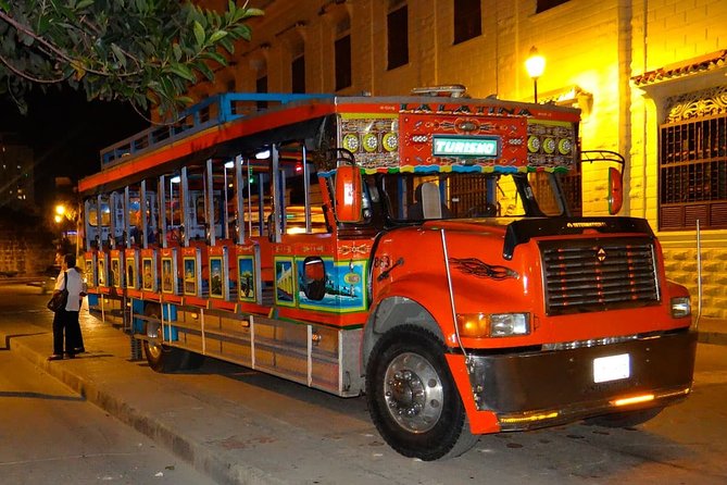 Party on a typical Chiva Party Bus - Meeting in Cartagena at 7:45 or 8:00 PM