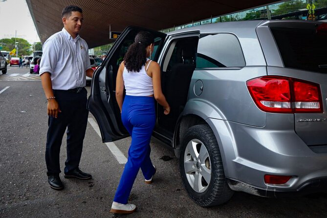 Private Airport Transfer to Hotel or viceversa - What happens at the national or international exit