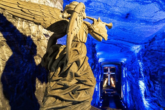Private and exclusive tour Sal Zipaquirá Cathedral and coffee tasting - Inside the Salt Cathedral after two hours underground