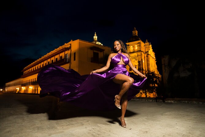 Private Flying Dress Photoshoot in Cartagena - The photographer’s direction is a major advantage