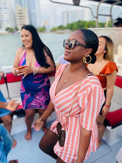 Private sunset: Open Bar Boat Party with Music and Games - What the $436 group price really buys