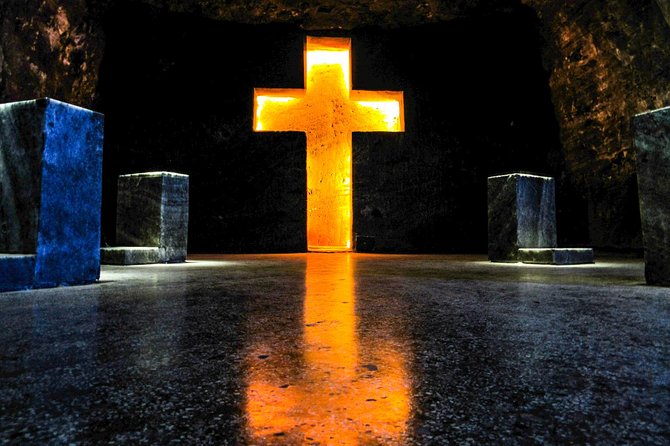 Private Tour: Guatavita, Salt Cathedral & Local Cuisine - Entering the Salt Cathedral 180 meters underground