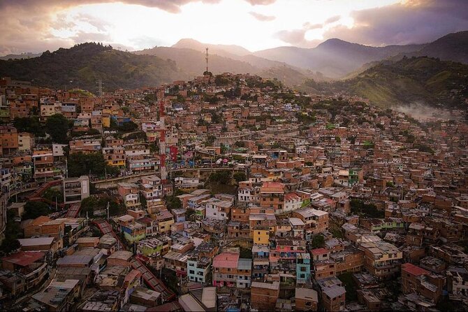Private Tour to Comuna 13 & Exotic Fruit Market in Medellin! - The cable car view explains Medellín’s geography
