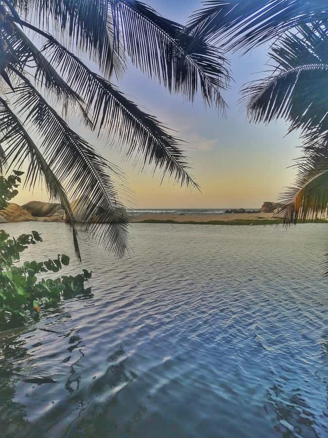 Santa Marta: Playa Cristal in Tayrona Parque Day Tour - Playa 7 Olas gives you the first great view