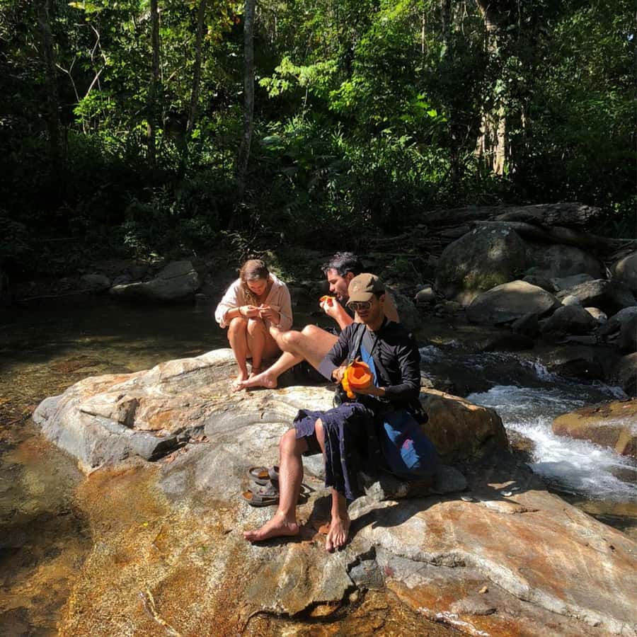 Santa Marta: Trekking in Minca Complete Waterfall Circuit - Oído del Mundo Waterfall and the first cool-down