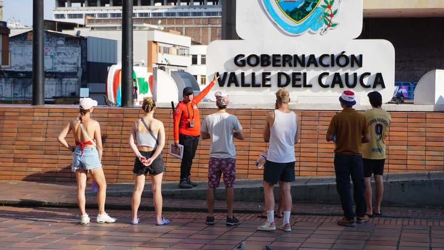Shared Tour Cali's Historical Downtown - Cayzedo Square and Cali’s changing public life