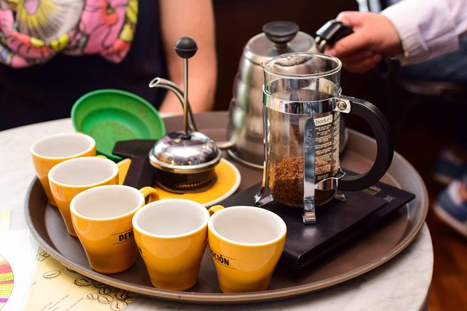 Specialty Coffee Workshops in Bogota - Starting with Colombian coffee history at the first café
