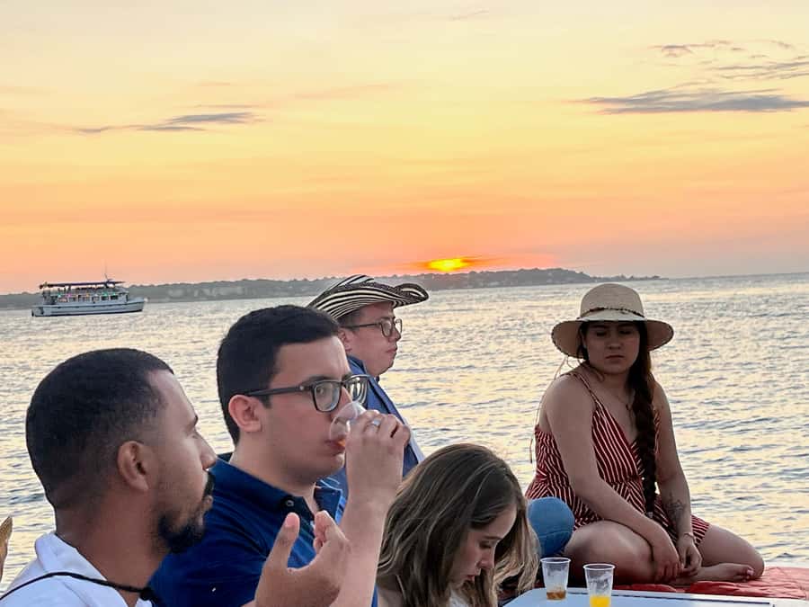 Sunset boat tour open bar and free club entrance Cartagena - What this Cartagena boat party is really like