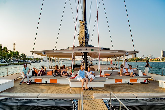 Sunset Cruise in Cartagena - First Views: The Walled City and Clock Tower