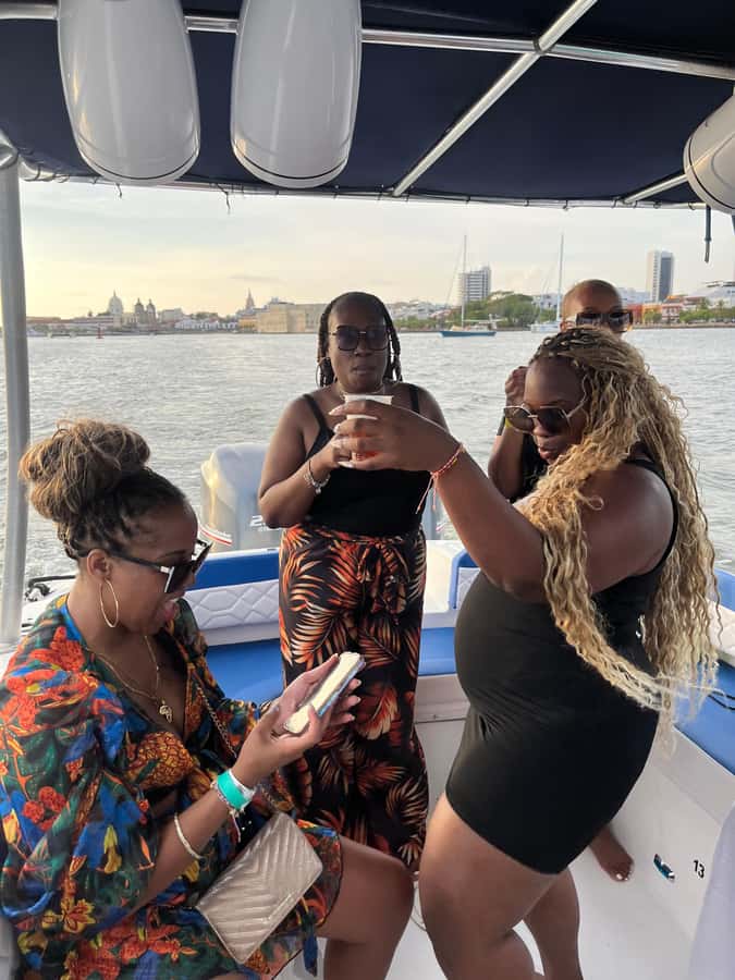 Sunset Party open bar on the bay while sharing with locals - Is $42 a fair price?