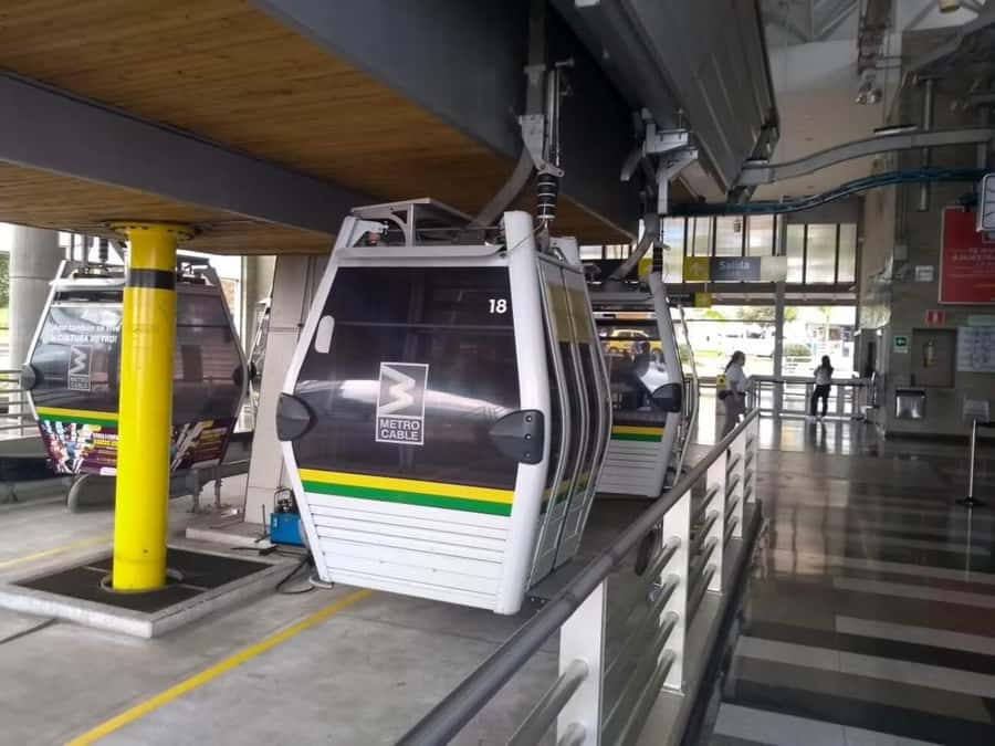 The best Commune 13 Tours in Medellín - The San Javier cable car ride