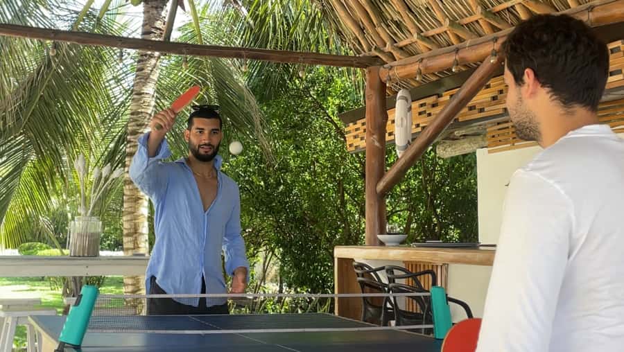 Tierra Bomba Island: A day at Marine Beach Club - Beach, pool, and social areas