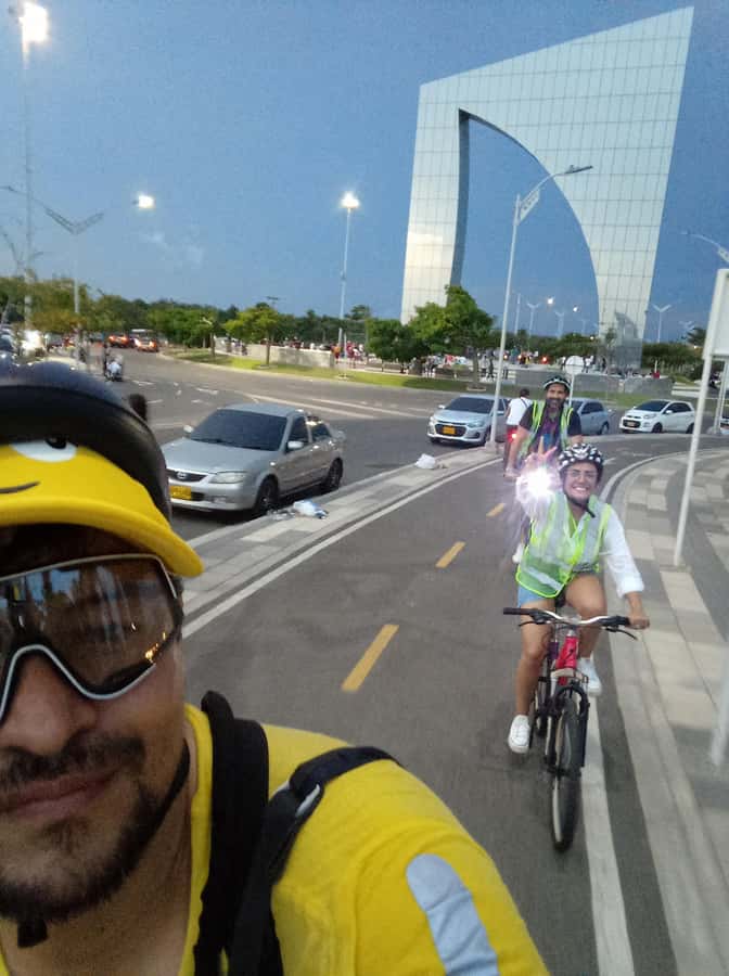Tour in bike in Barranquilla - Barrio Abajo, where the city feels less polished