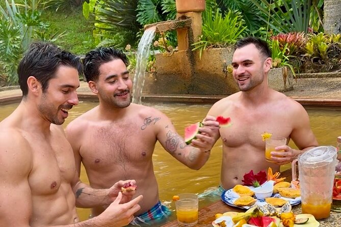 VIP Private Hot Springs Day Trip & Lakefront Lunch From Bogotá - Soaking in an exclusive hot spring