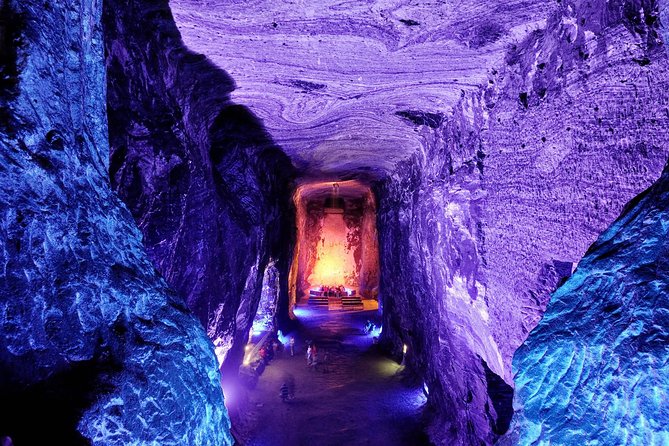VIP Salt Cathedral & Lake Guatavita Tour from Bogota, 12hr - Entering the Salt Cathedral of Zipaquirá