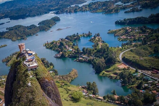Visit Guatapé, El Peñol, El Retiro & Tekendamita Waterfall - El Peñol town and the story behind the reservoir
